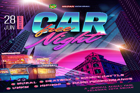 Car Free Night Kota Medan 29 Juni 2025