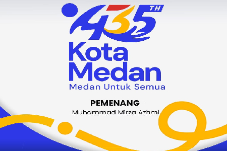 Desain Logo Hari Ulang Tahun Kota Medan Ke-435