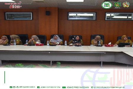 Rapat Pembahasan Pengelolaan JDIH di Lingkungan Sekretariat DPRD Kota Medan